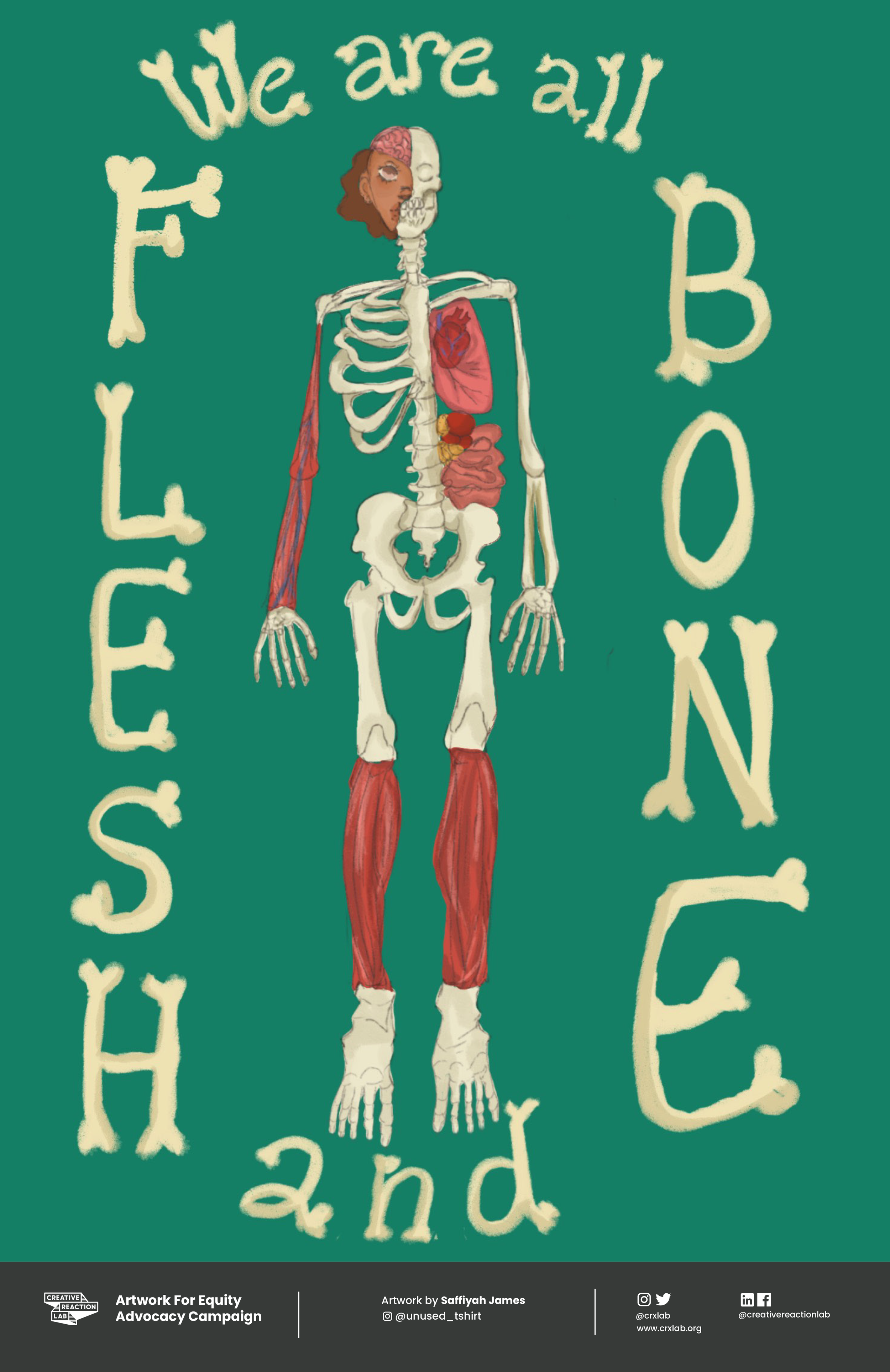 "Flesh &amp; Bone" by Saffiyah James