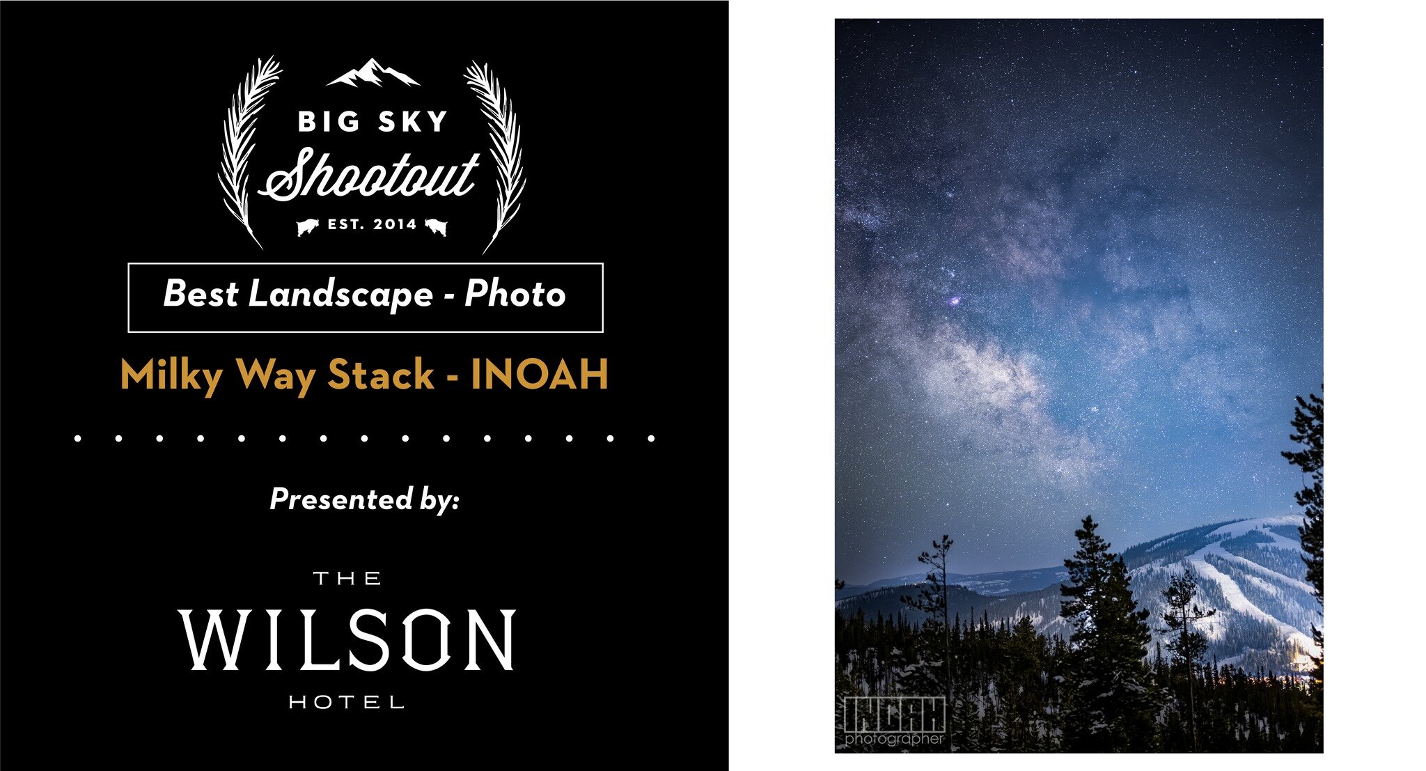 Congratulations to all our 2023 Big Sky Shootout Photo Award Winners! Photos will be available to view at our online gallery this week. Stay tuned. 

Best Landscape: @inoahnoah 
Presented by @thewilsonhotelbigsky 

Best Wildlife: @dj.coveno 
Presente