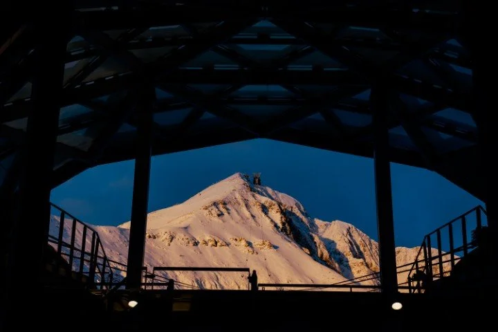 andrew belli-Tram Glass Print - Lone Peak (Small).jpg