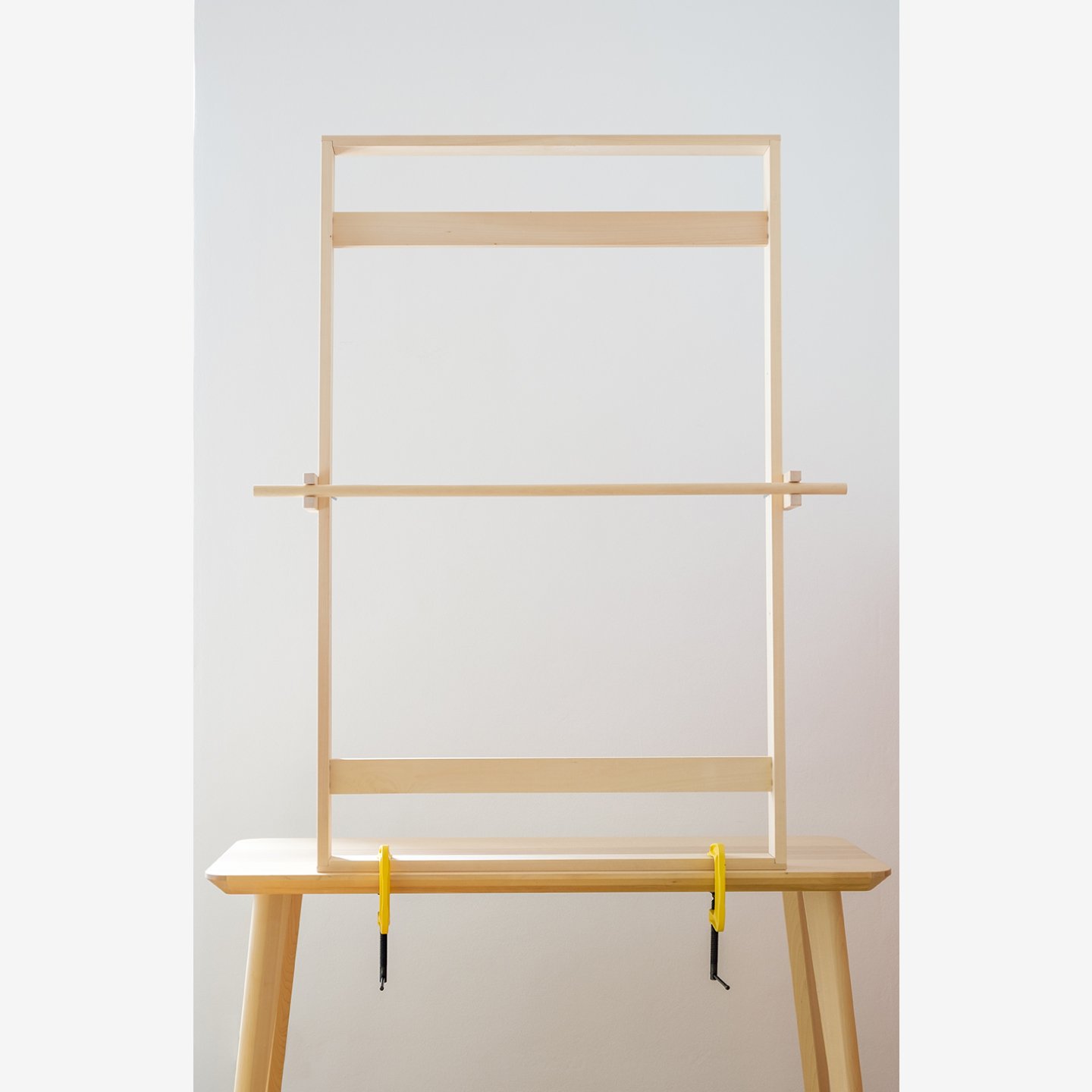 Emilio telaio verticale per la tessitura di tappeti e arazzi rug weaving upright loom