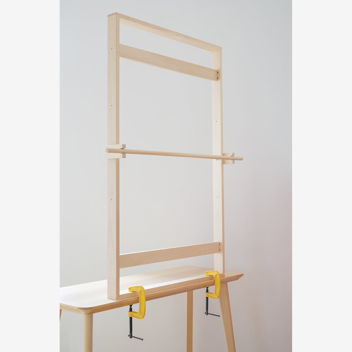 Emilio telaio verticale per la tessitura di tappeti e arazzi rug weaving upright loom
