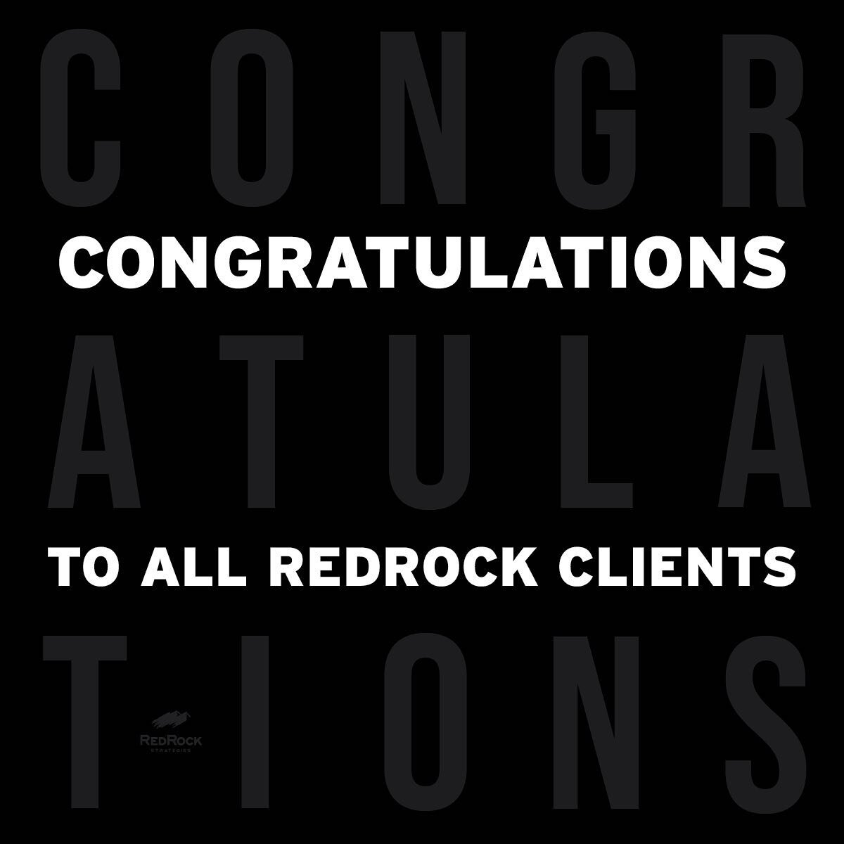 Congratulations to ALL RedRock clients on some outstanding victories and tough fought races. We are proud to see all the hard work pay off.