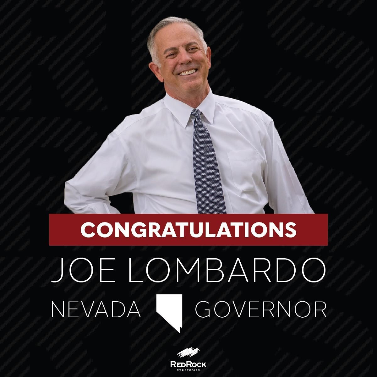 Wishing a huge congratulations to Nevada's new GOVERNOR, Joe Lombardo! This race has been one for the books, and we are absolutely honored to have been a part of it every step of the way.