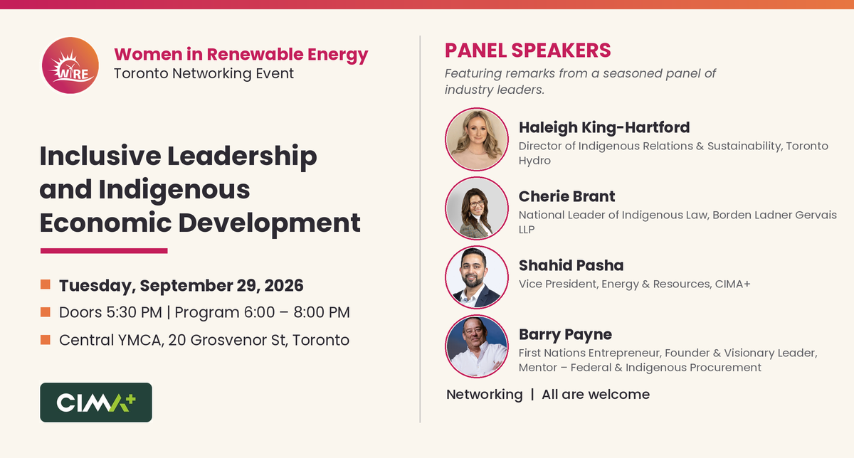 WiRE Toronto - Networking Event: Inclusive Leadership and Indigenous Economic Development