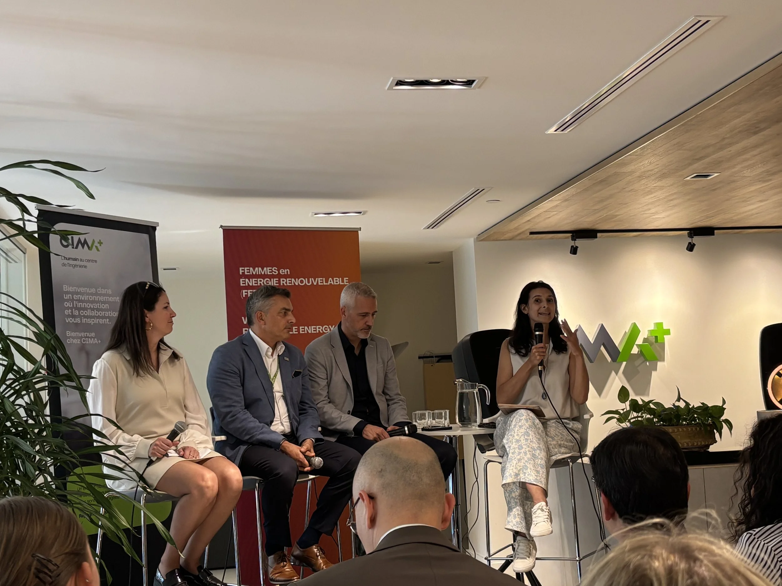 WiRE x CIMA+ Panel on the Energy Transition Report 