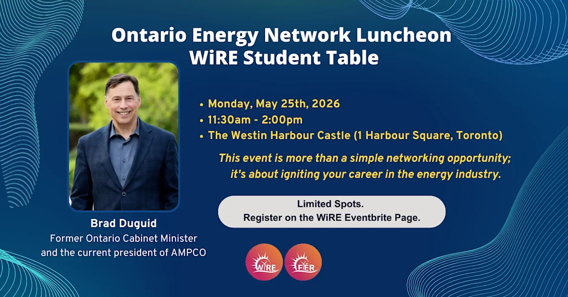 WiRE Student Table @ OEN May Luncheon ft. Brad Duguid