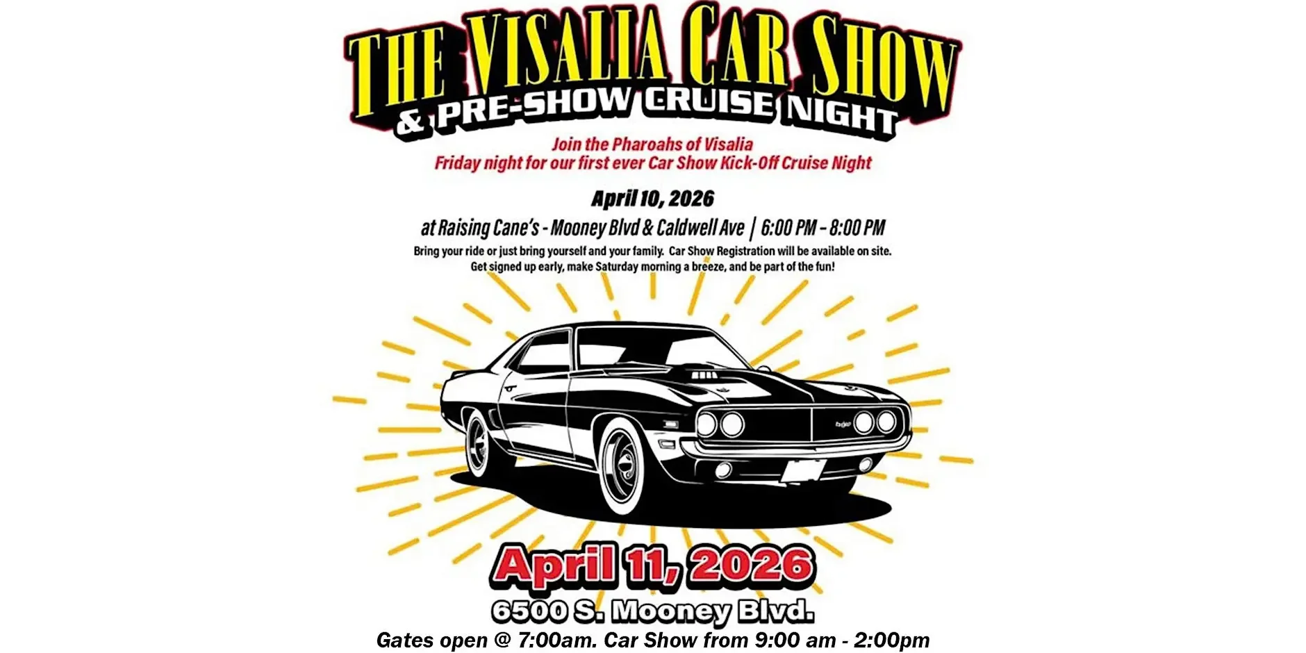 The Visalia Car Show