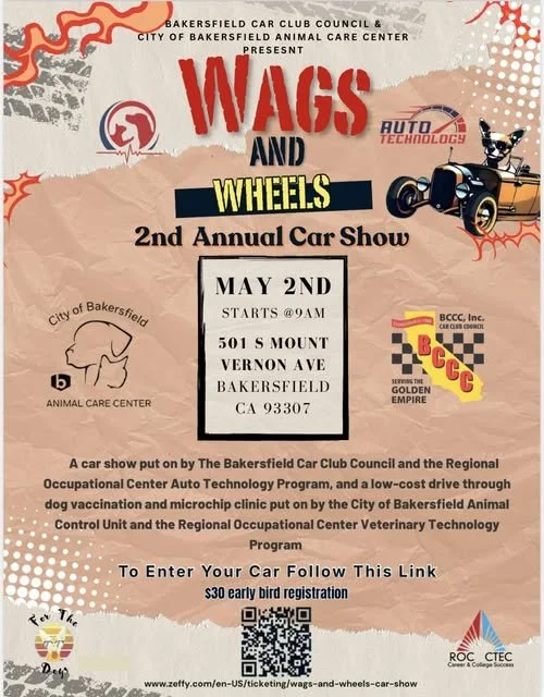 CTEC/ROC Wags 'n' Wheels Car Show