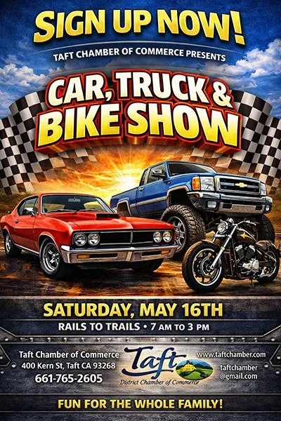 Taft Chamber of Commerce Car, Truck & Bike Show