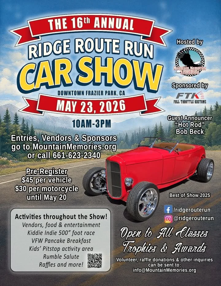 16th Annual Ridge Route Run