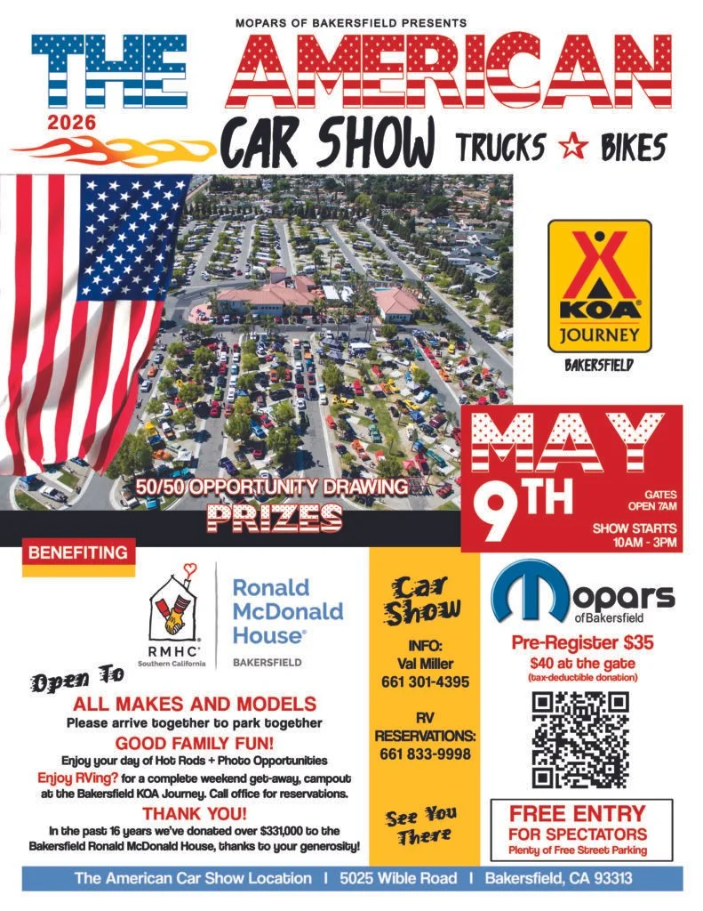 Mopars of Bakersfield The American Car, Truck & Bike Show