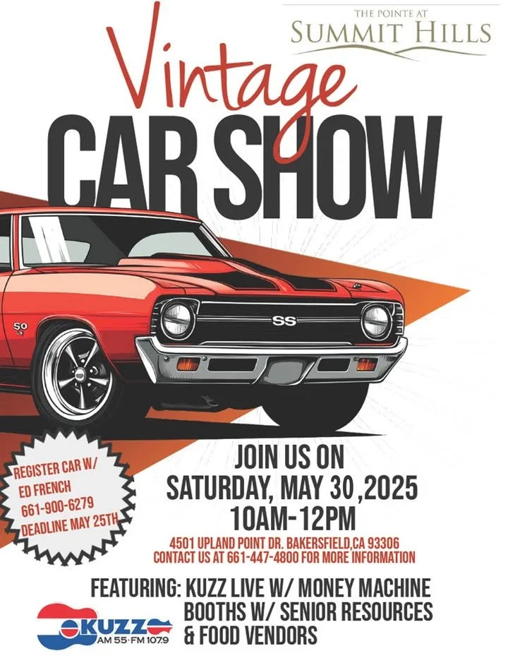 The Pointe at Summit Hills Vintage Car Show