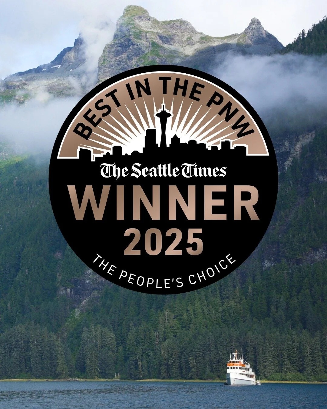 This #WorldTourismDay, we’re proud to celebrate that The Boat Company has been named a winner in The Seattle Times' Best in the Pacific Northwest awards for 2025. With over 944,000 votes cast this year, it’s a true people’s choice t