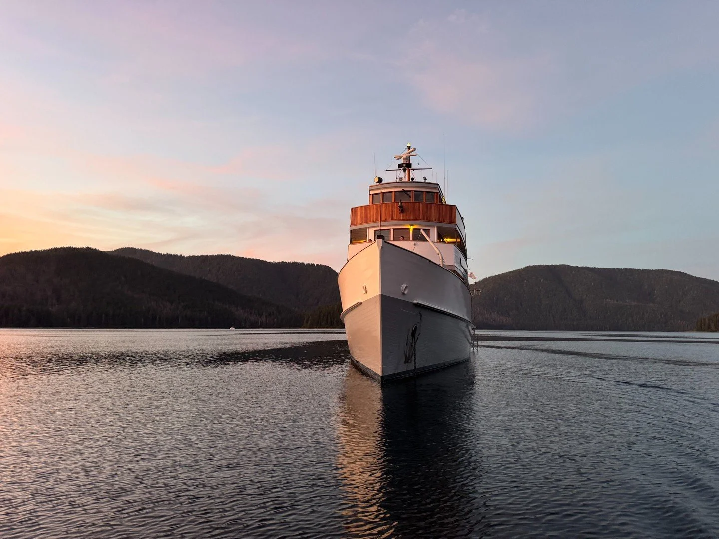 We've noticed our audience loves our "big boat" photos (of our M/V Liseron and M/V Mist Cove). The amount of hard work put in by these vessels the people that keep them in good shape—on season and off—is real. We are honored eac
