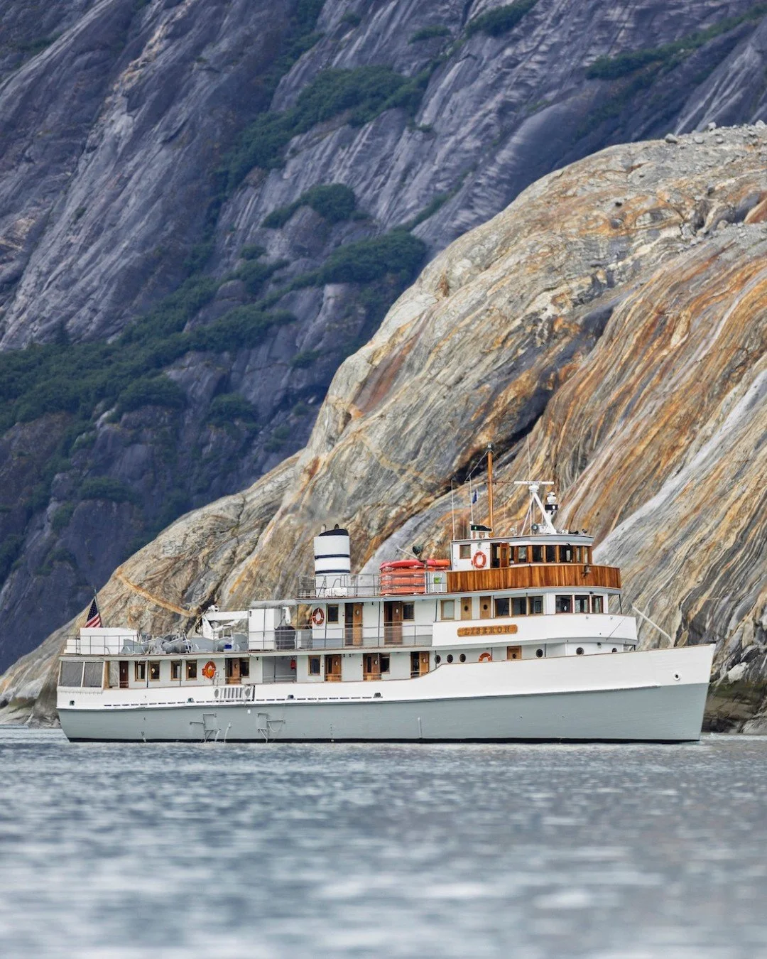 A small ship in a very big place.

Designed to move quietly, linger longer, and go where larger vessels can&rsquo;t &mdash; this is how we&rsquo;ve explored the Tongass for 46 years. Not passing through, but paying attention.

🛥️ Cruise with us in 2