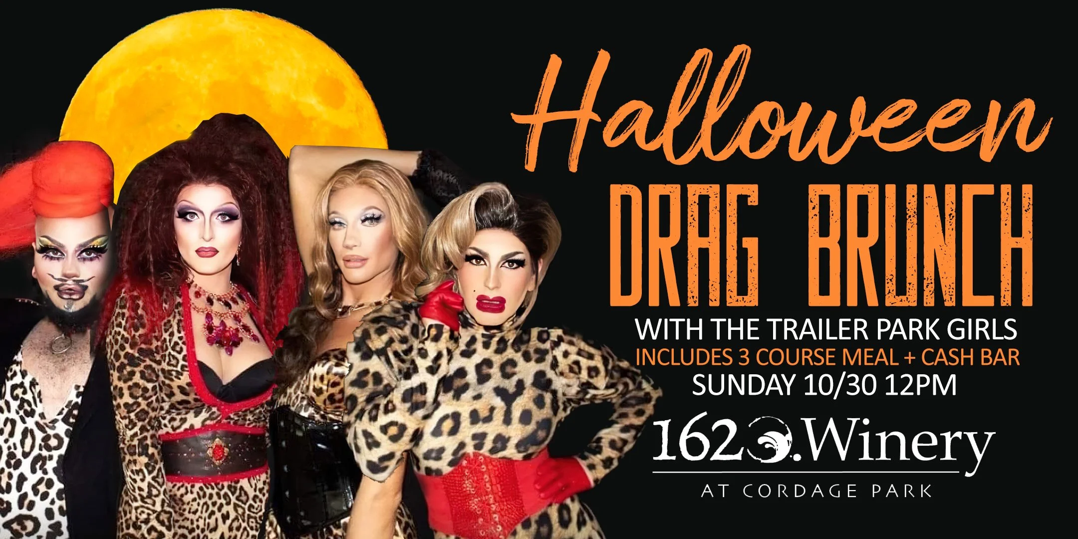 Halloween Drag Brunch at 1620 Winery