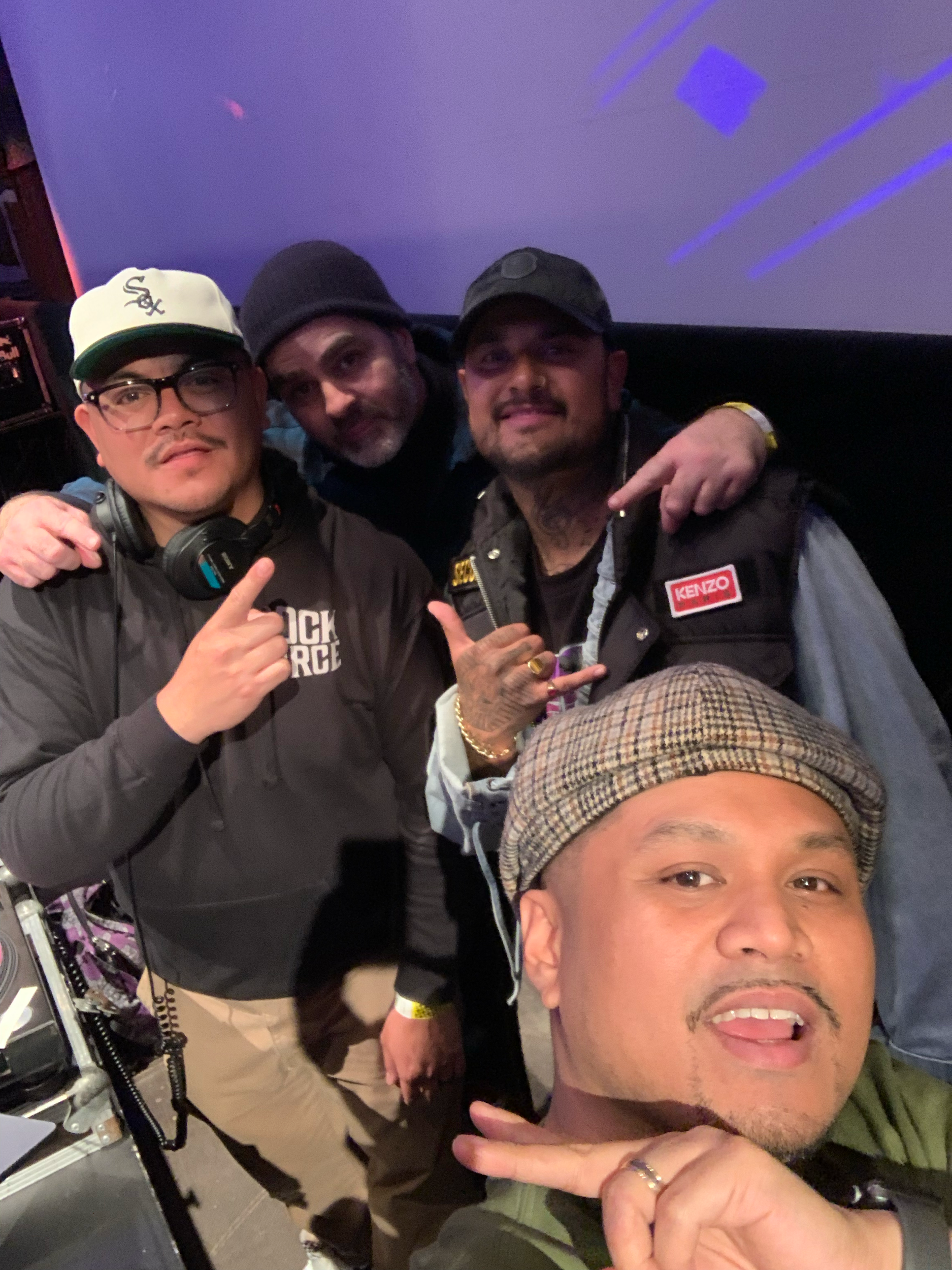 DJing in France with Cleon and Nobunaga