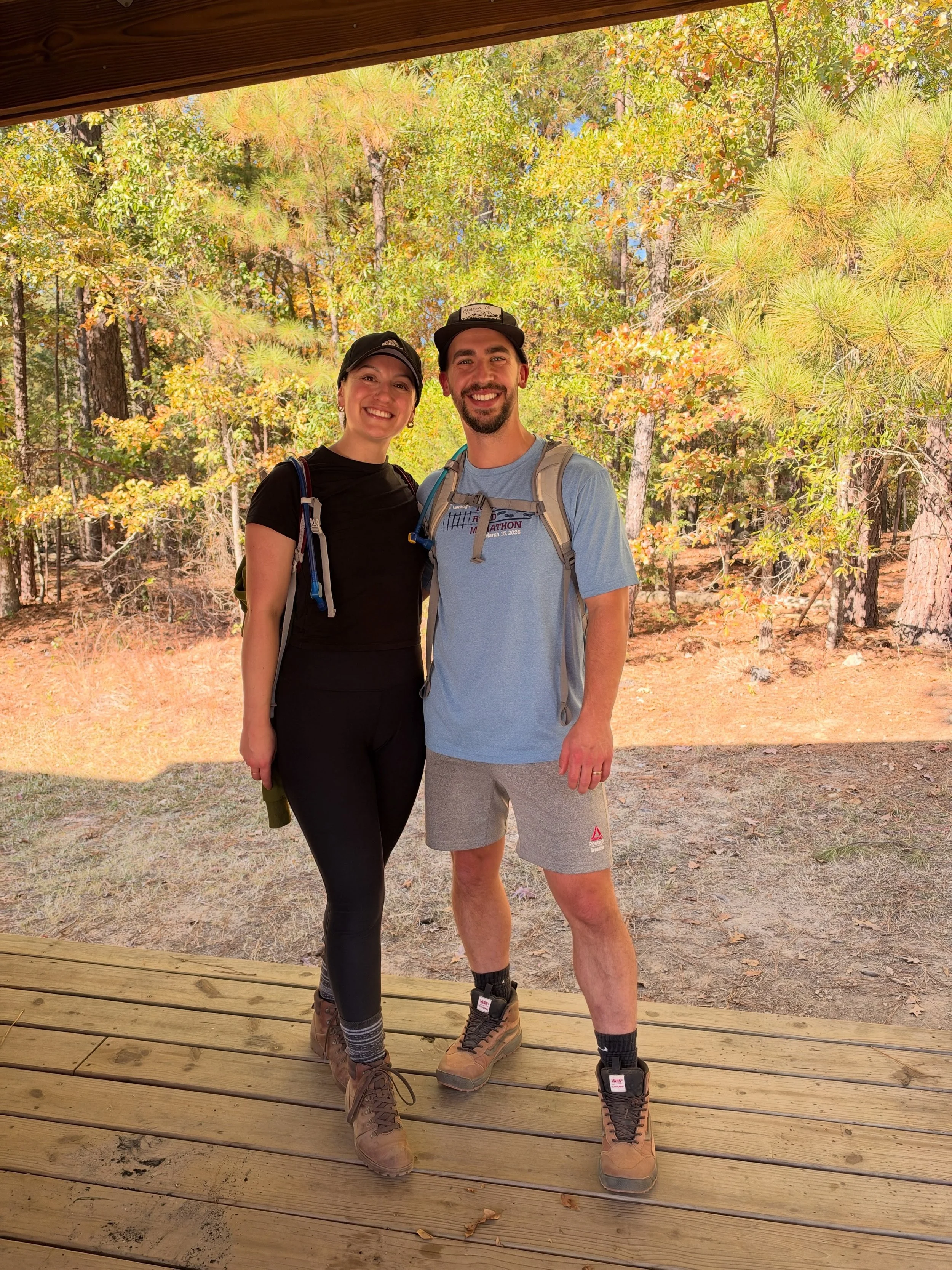 Eno to Eno Hike, 11 miles on the Mountains to Sea Trail (spans the whole length of NC) with @dprplaymore

The PERFECT 🍁 day for a Fall Hike. We got to see so much of the Eno River area that we hadn&rsquo;t explored before. And got to learn so much o