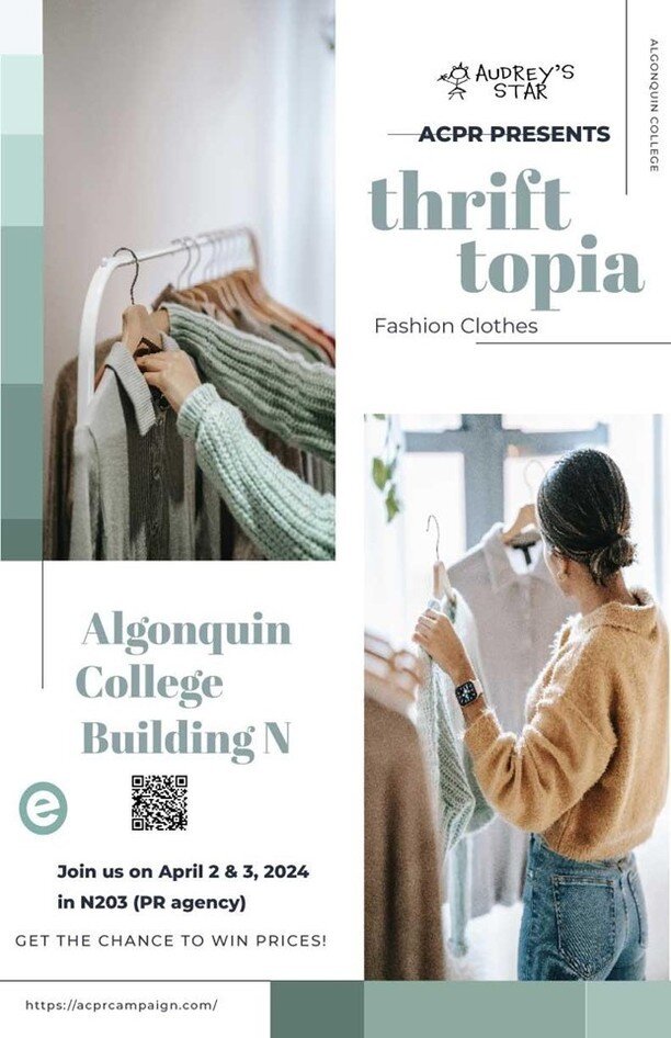 Only a few more days to go..
Mark your calendars
Are you ready to shop?!!
Don&rsquo;t miss out.
#thrifting #shop #sustainable 
#ACPRCampaign
#SupportRogerNeilsonHouse