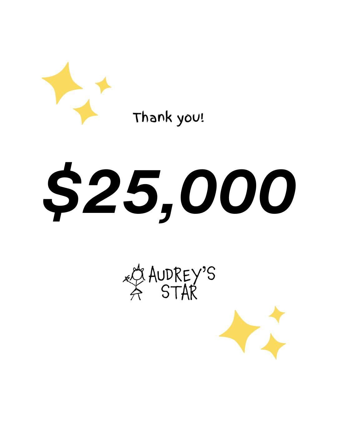 Audrey's Star and ACPR would like to say a HUGE thank you to everyone who supported us in our Winter 2024 campaign. We have worked so hard and were honoured to present @rogerneilsonhouse with a cheque for $25,000 on Monday 🌟❤️

Thank you to everyone