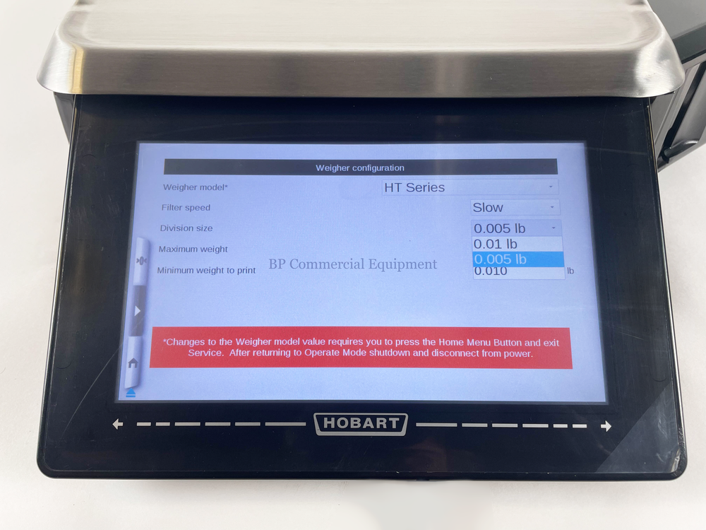 Professionally Refurbished Hobart HTi Scales