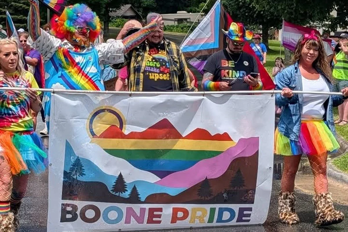 Boone closes Street for Pride parade.  High Country United Church of Christ joined Boone’s Pride Parade on June 27th, and staffed a booth at the fair. Read more…
