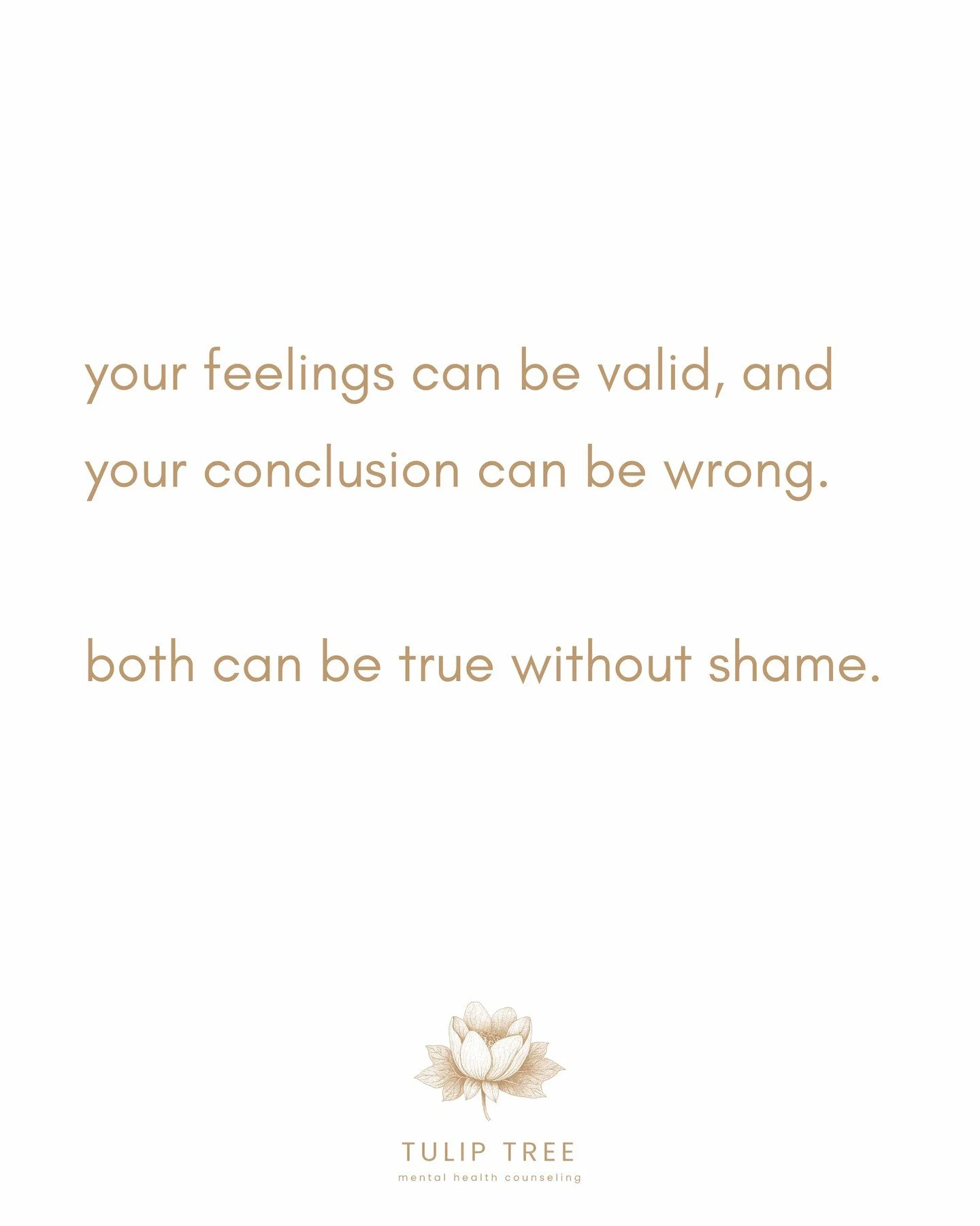 we&rsquo;ve been taught that if we feel something strongly, it must mean something is urgent, true, or dangerous. and sometimes a feeling is exactly that - information worth listening to.

and sometimes it&rsquo;s an old alarm going off in a new room