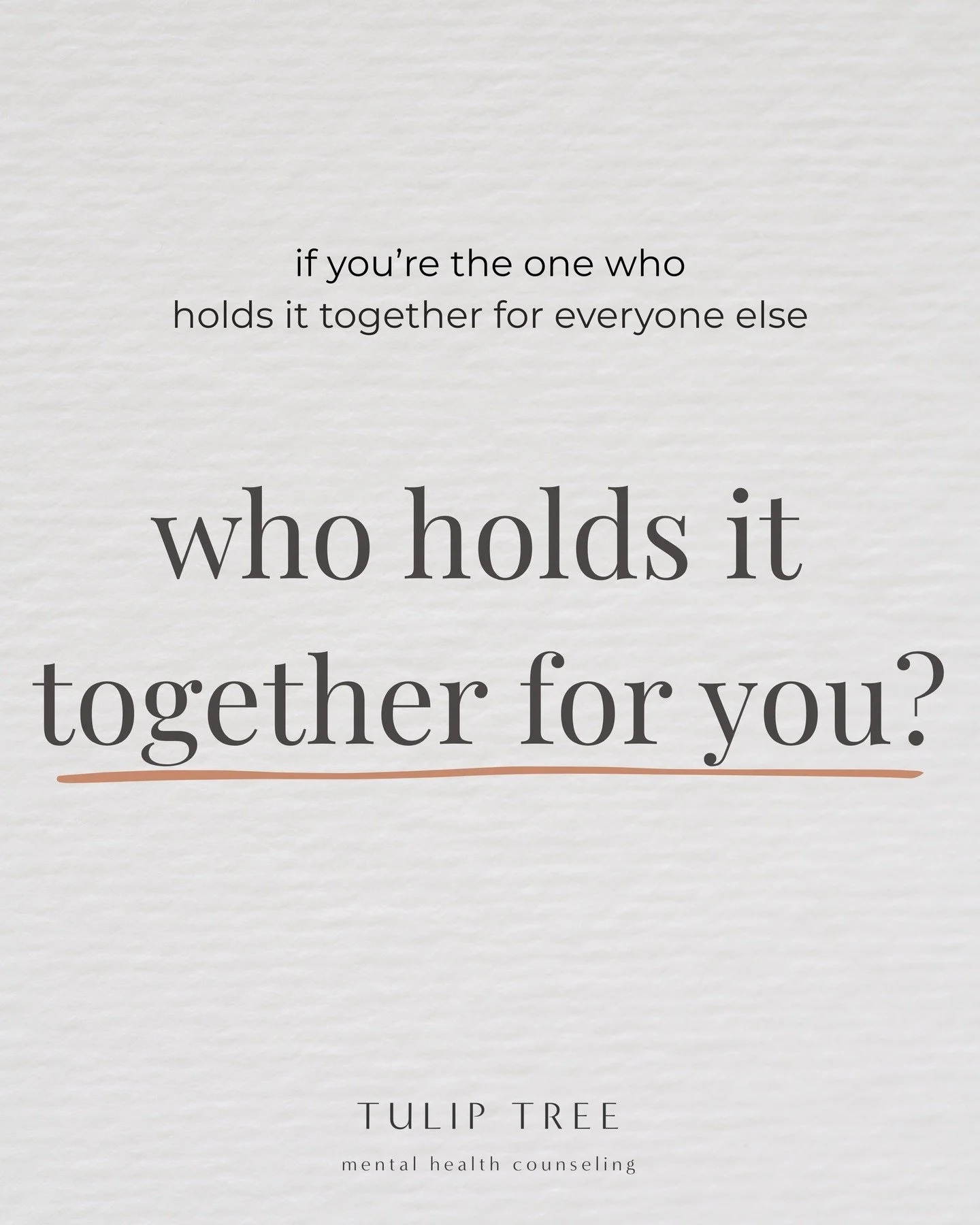 If you&rsquo;re the one who holds it together for everyone else, this question tends to land a little harder.

High responsibility, emotional attunement, and being &ldquo;the reliable one&rdquo; are often praised. And research shows they&rsquo;re als
