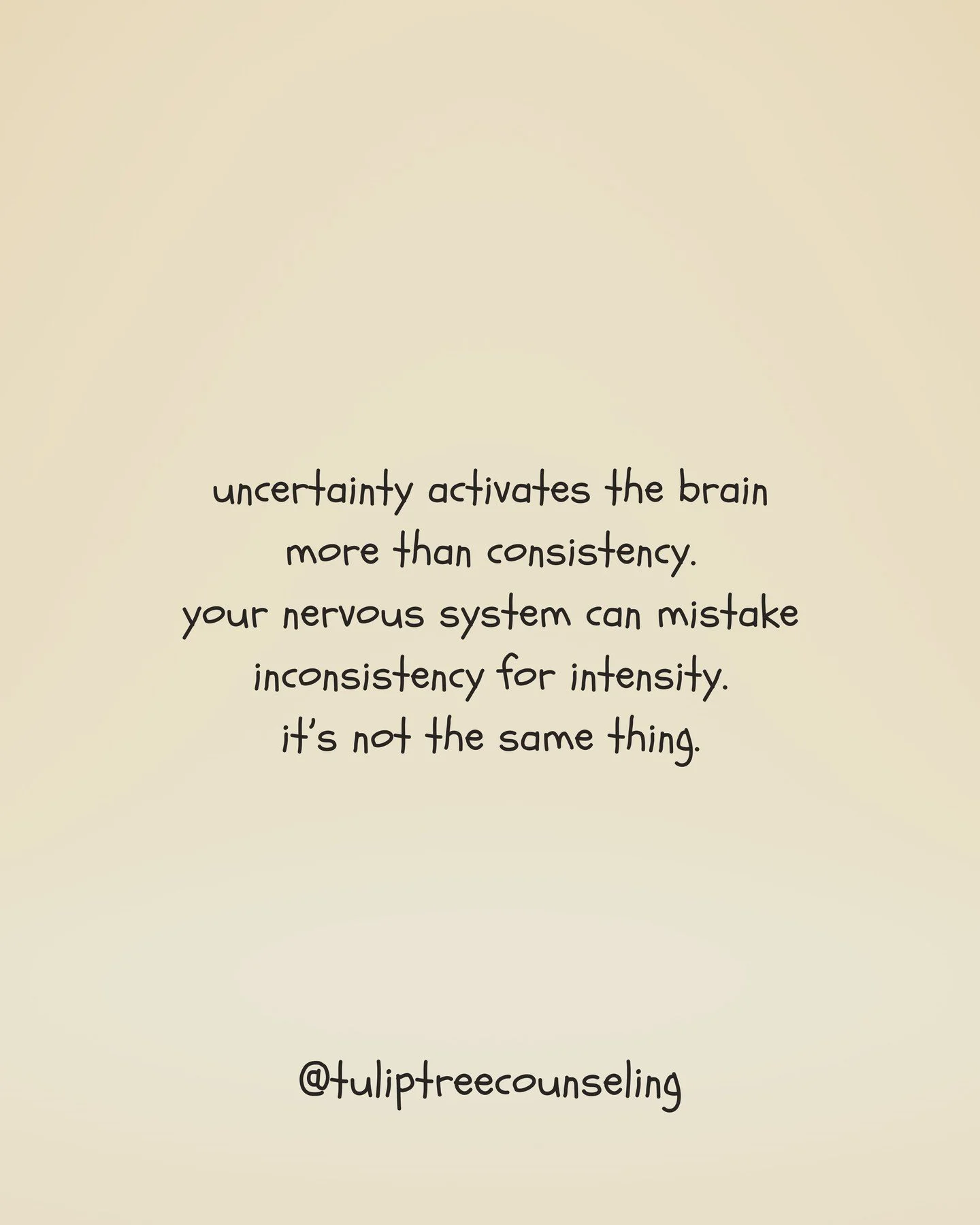 we&rsquo;re not dramatic for feeling this way.
our brains are doing exactly what they&rsquo;re wired to do.

intermittent attention, unpredictability, and mixed signals activate the reward system more than consistency does. that&rsquo;s not a persona