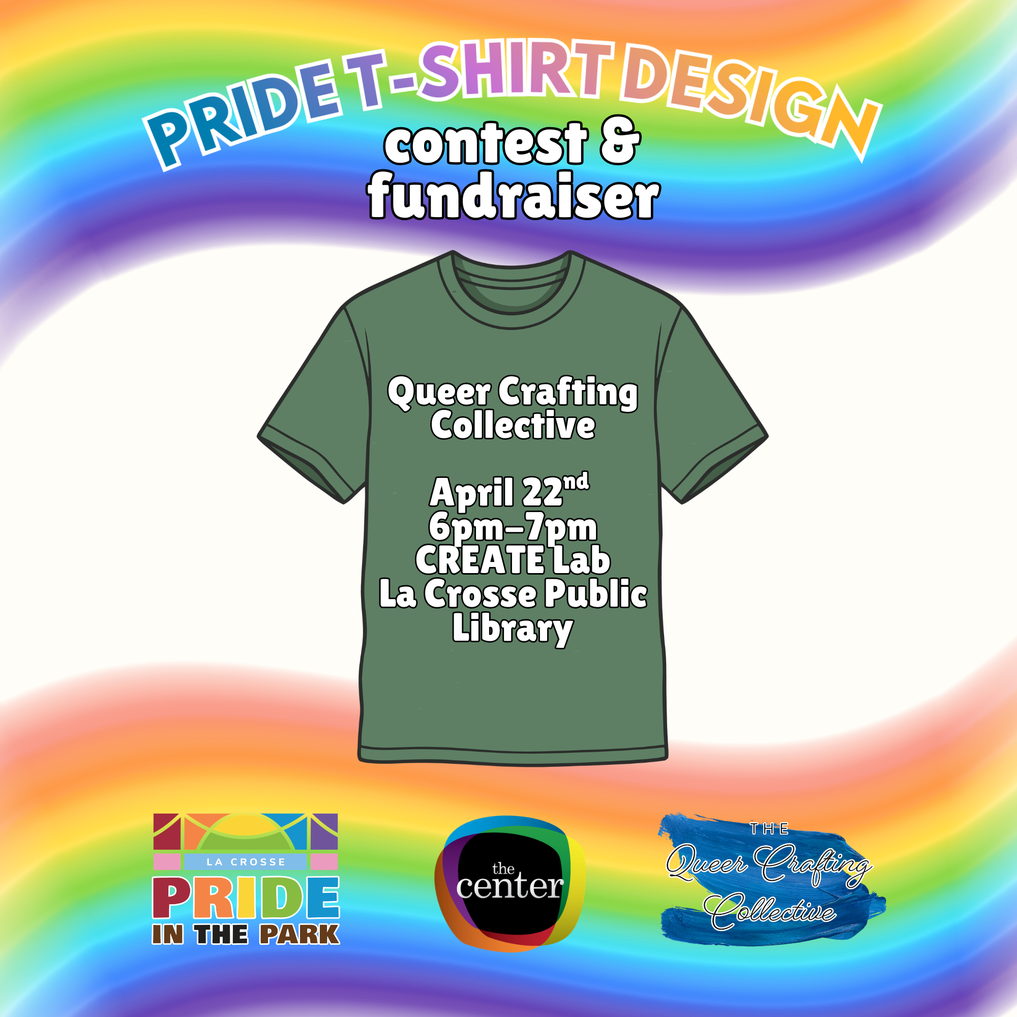 Queer Crafting Collective: T-Shirt Designs