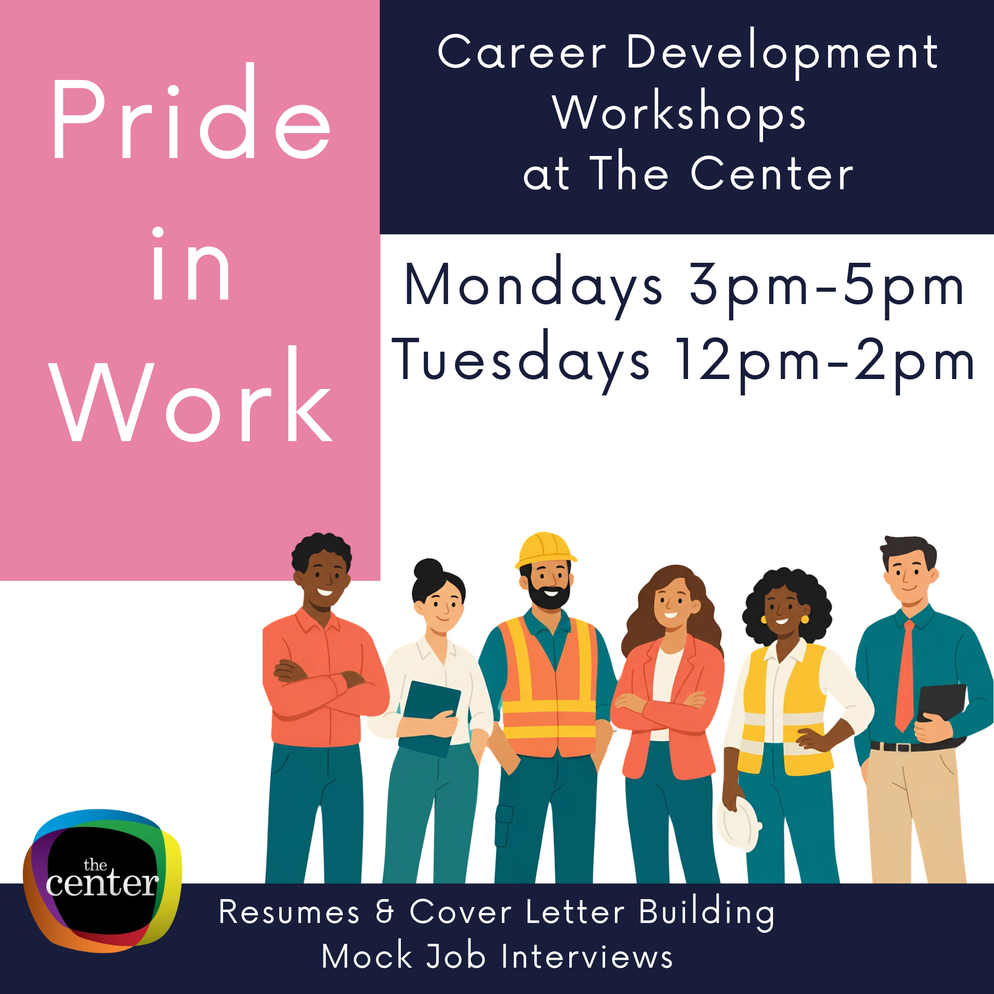Pride in Work: Career Development Workshops