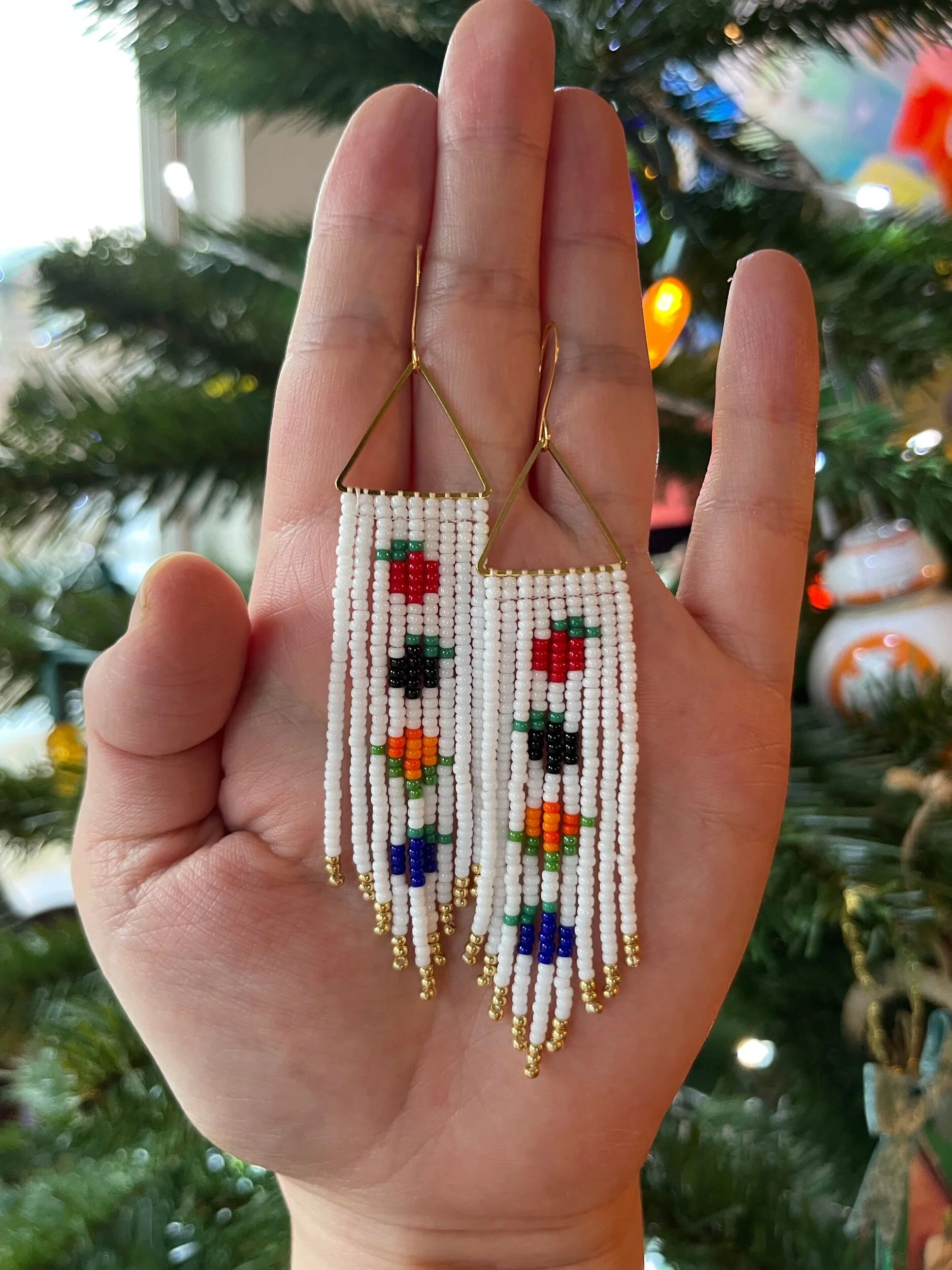 Berry Medley on Triangle Frame