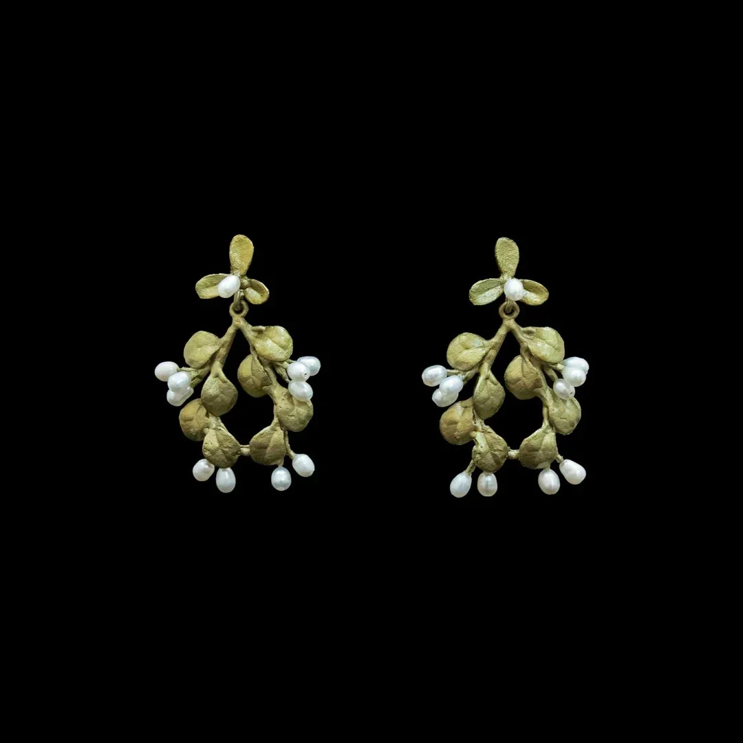 JAPANESE FIRETHORN HOOP EARRING