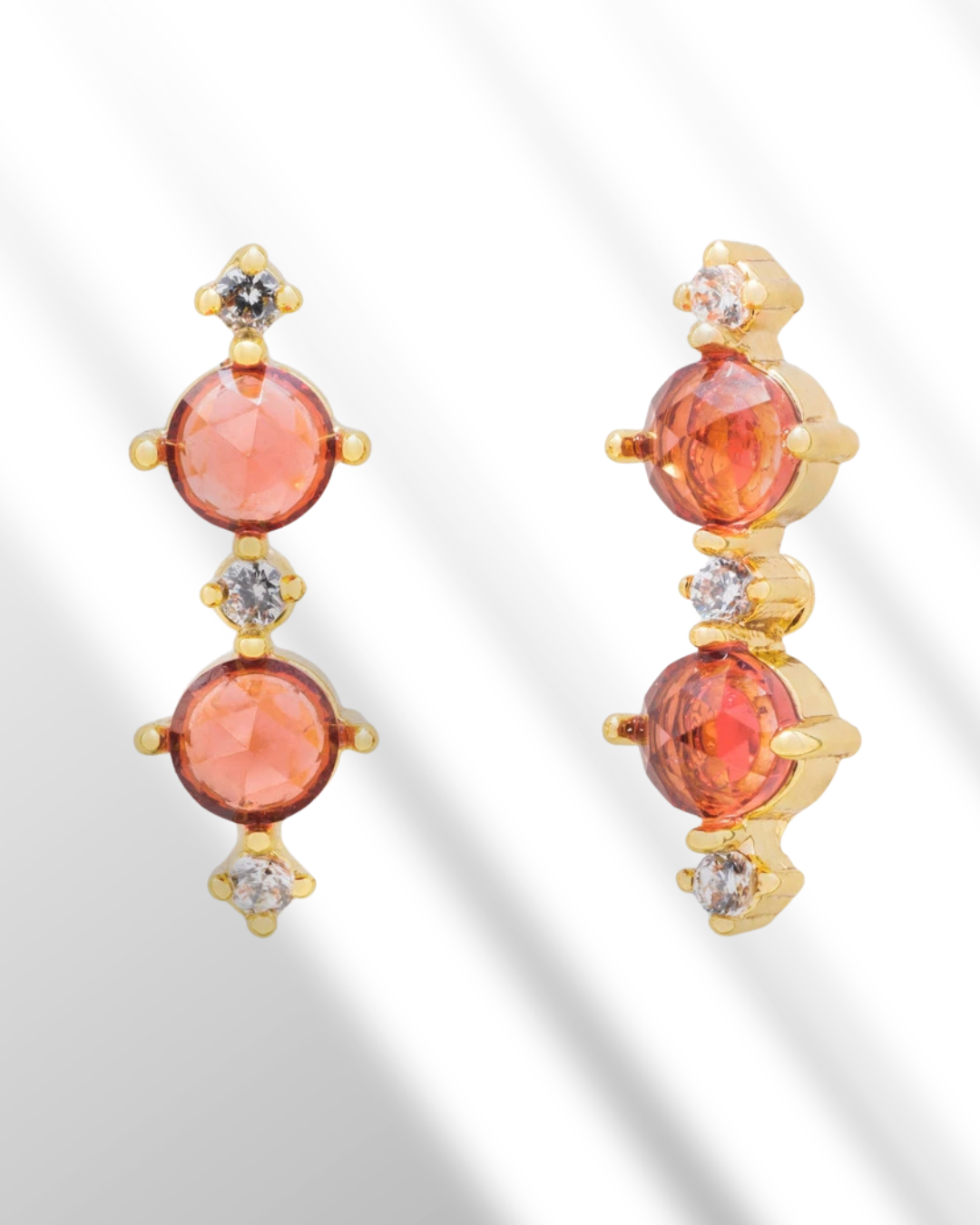 ASTRID GARNET EARRINGS