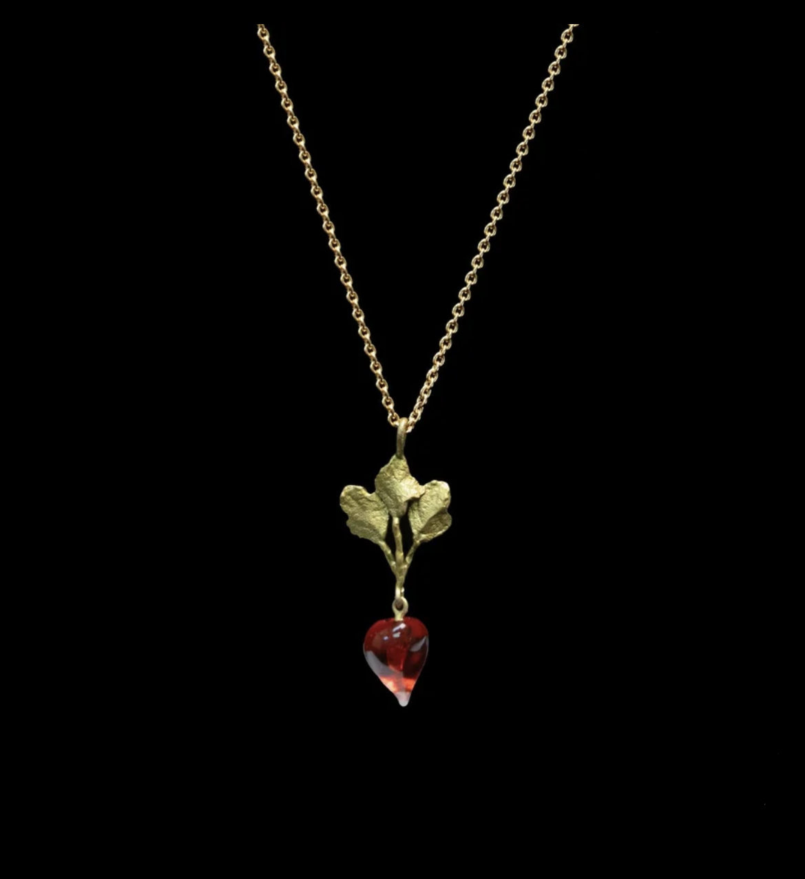 RADISH PENDANT NECKLACE