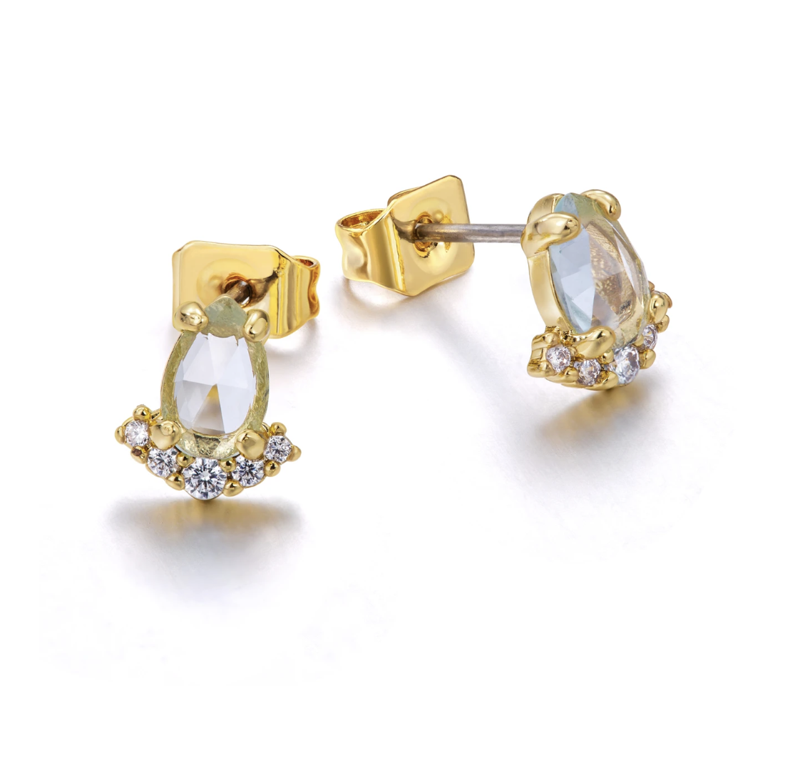 STELLA TOPAZ STUD