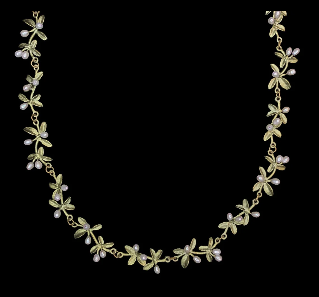 FLOWERING THYME STATEMENT NECKLACE