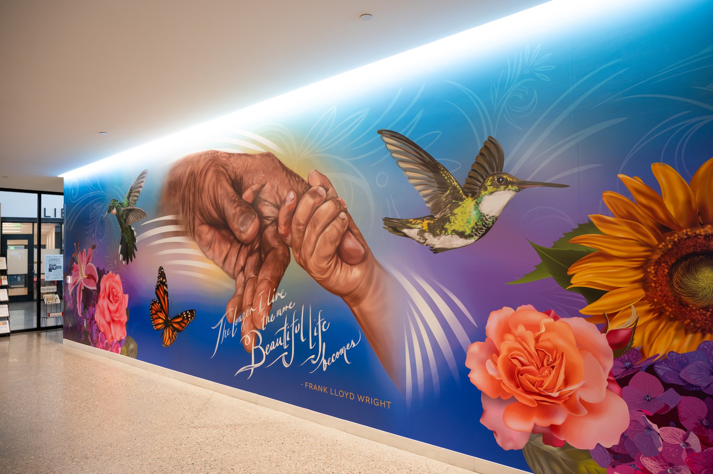 "Beautiful Life" - Mural