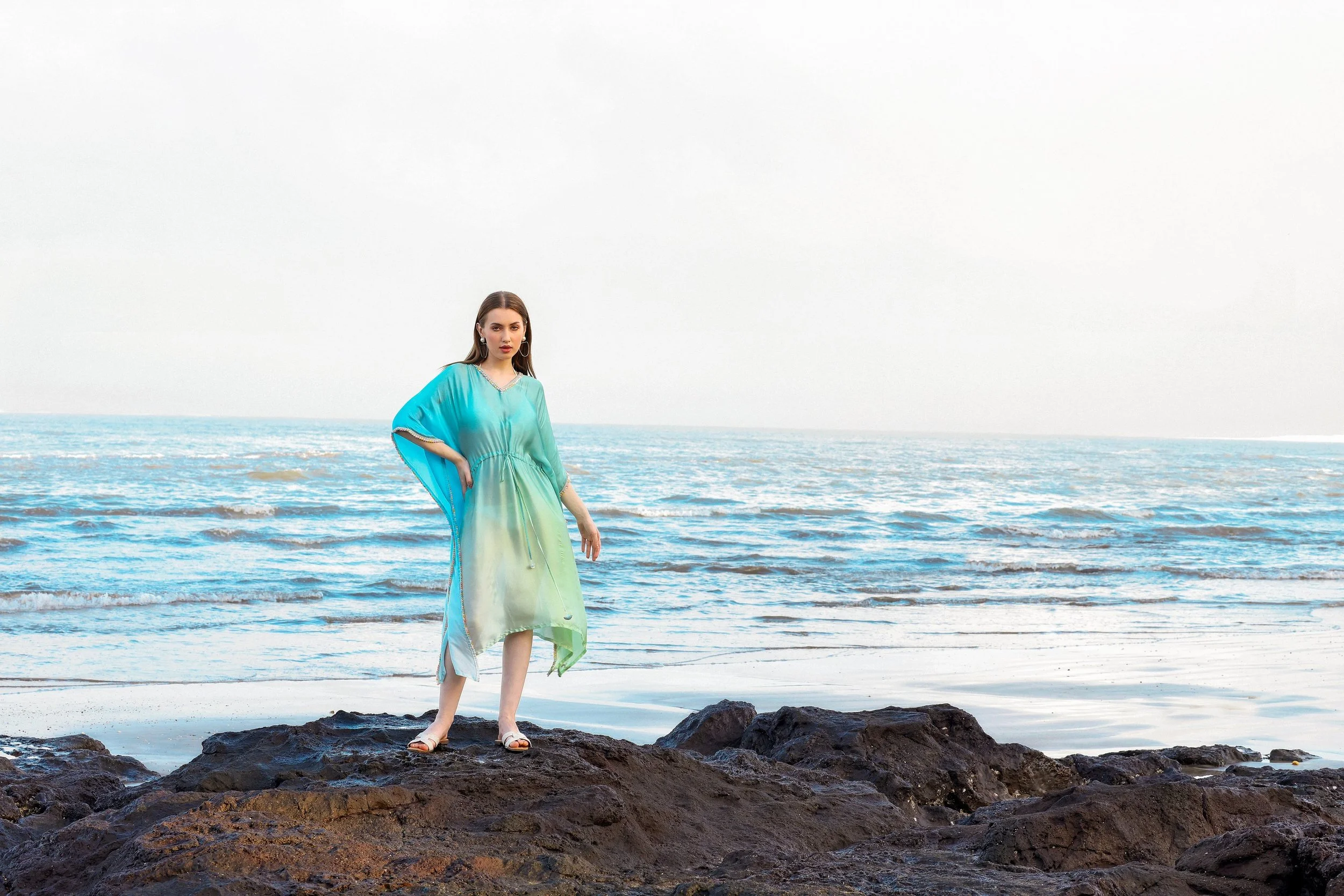 Ocean Jade Kaftan
