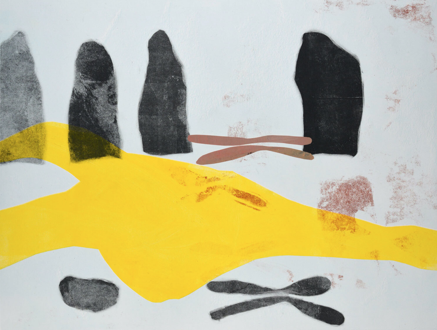 Monotypes and Chine-Colle’