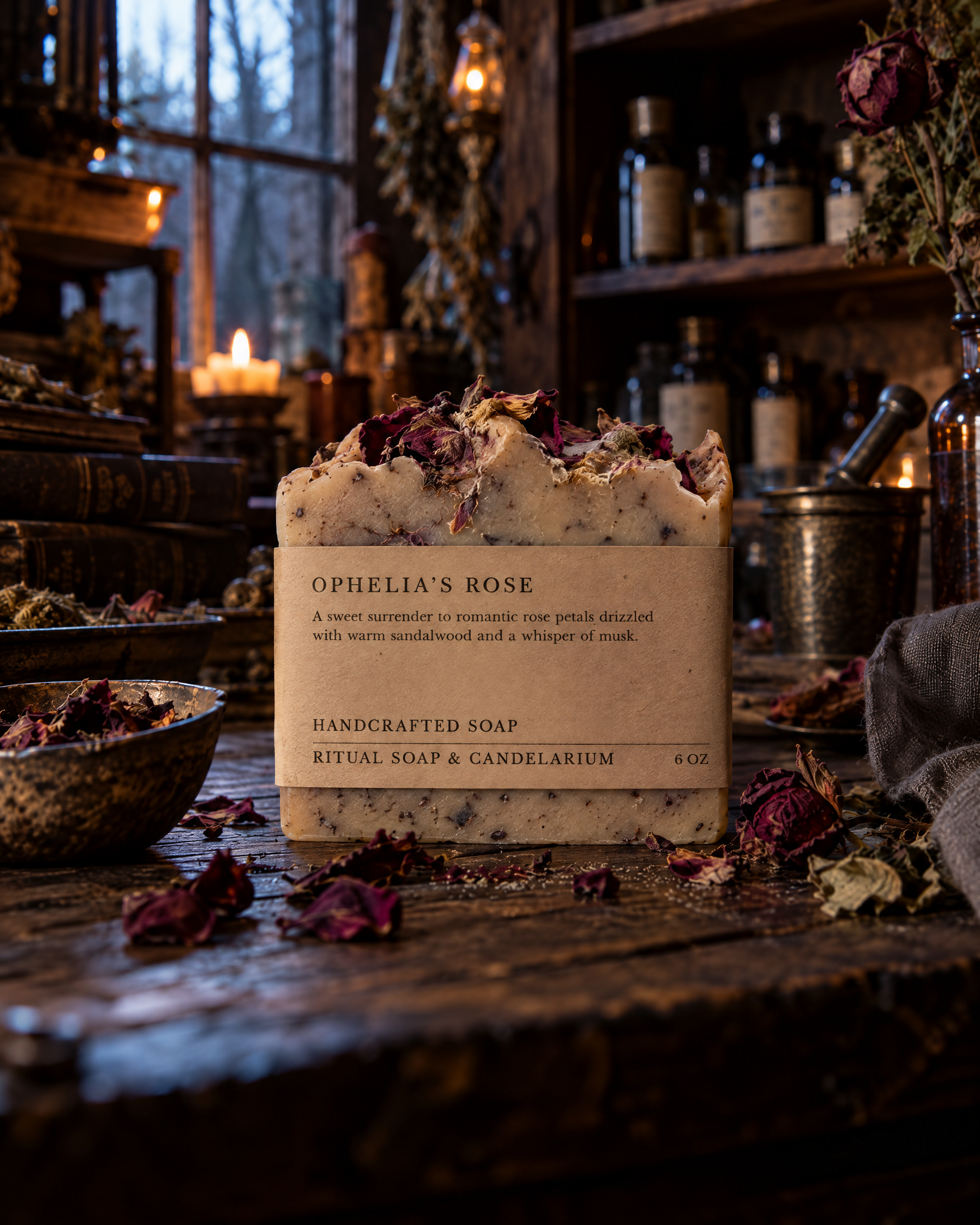 Ophelia's Rose Soap