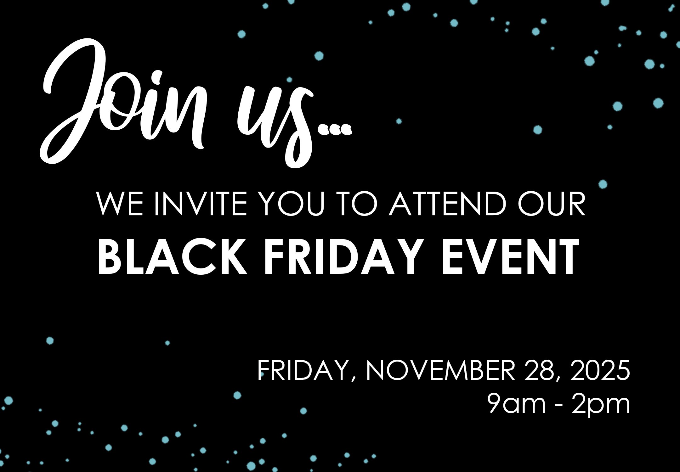 Black Friday Annual Event