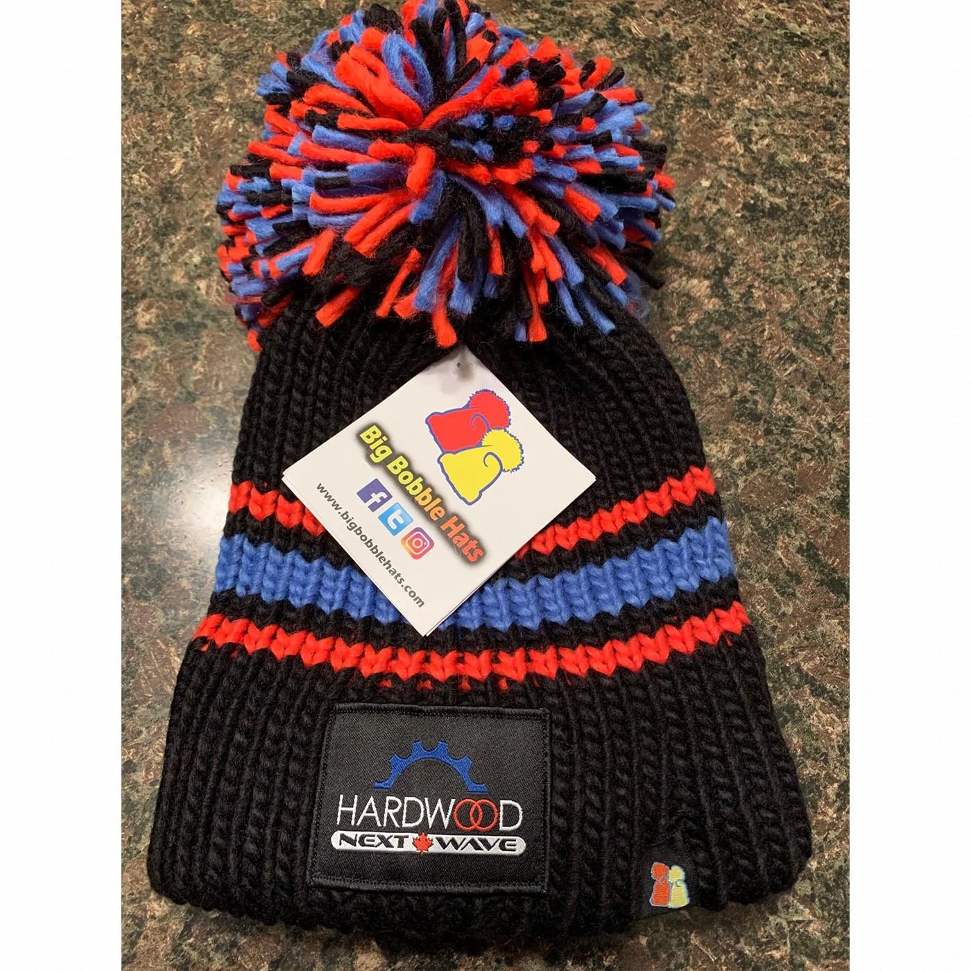 Hardwood Next Wave Bobble Hat 