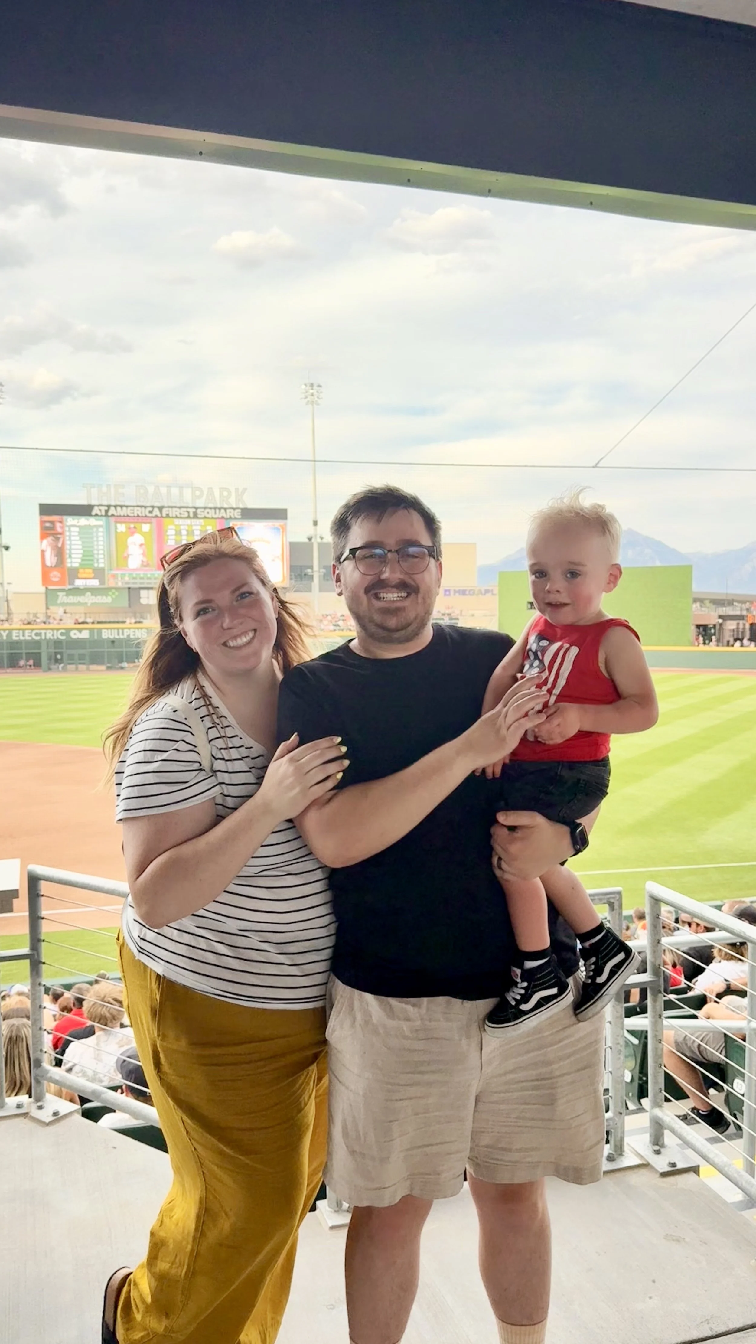 Ballpark near our house. 