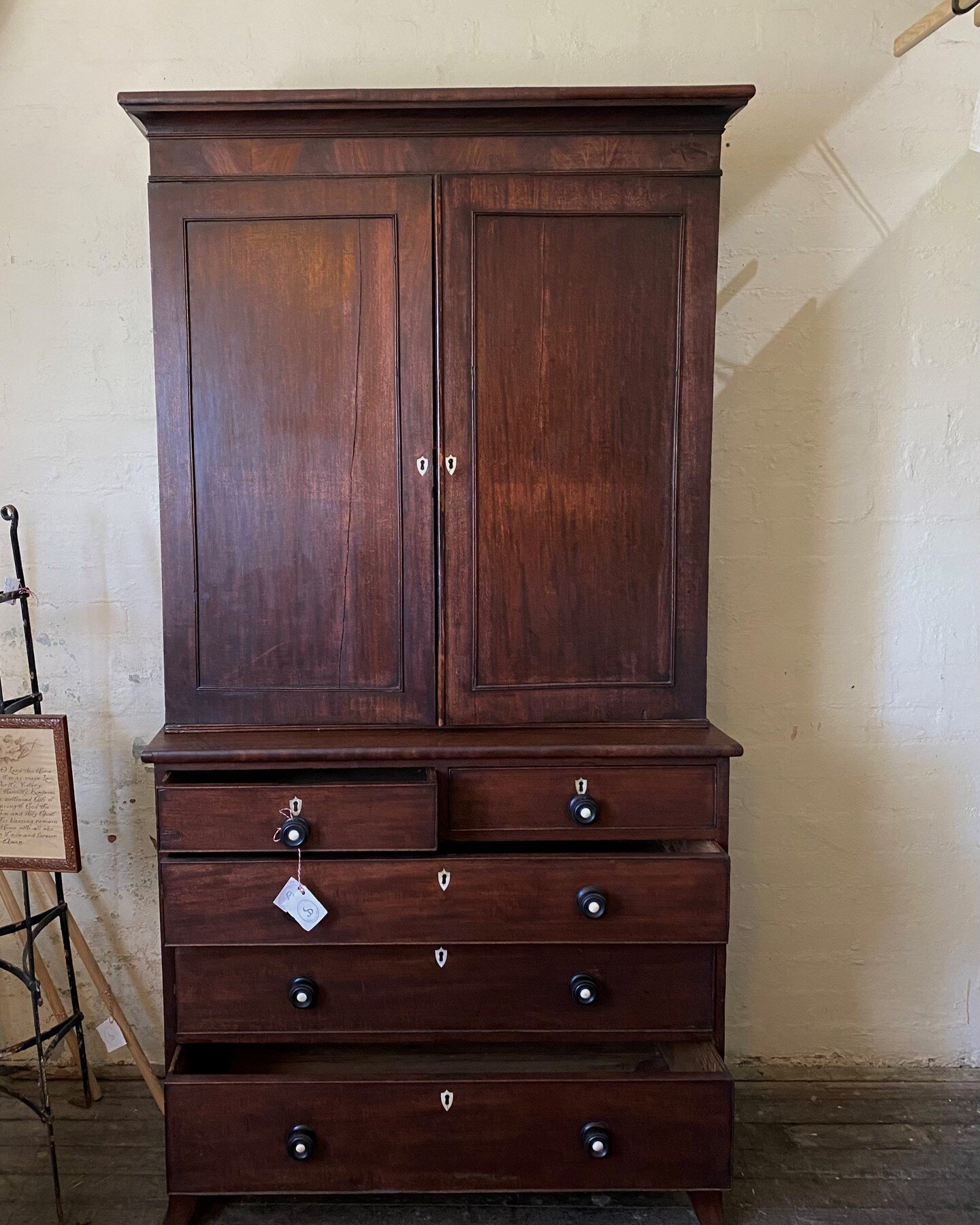 Just want to remind you that there is a Stillroom website (link in profile). This magnificent Georgian era linen press has just been added to the &quot;furniture&quot; section. And we're offering free shipping within 500km of the Brisbane cbd