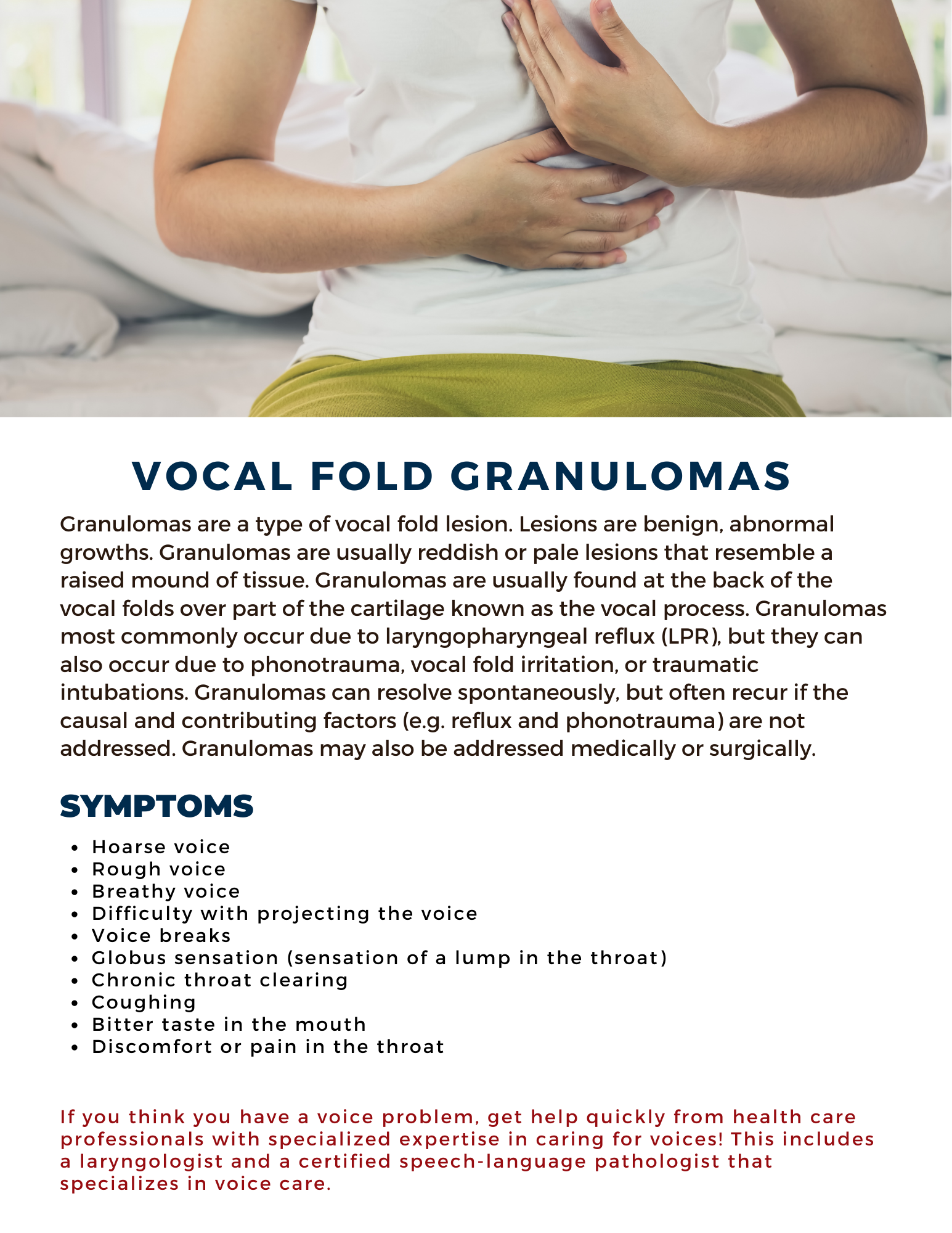 Vocal Fold Granuloma — Empowered Voice Rehabilitation
