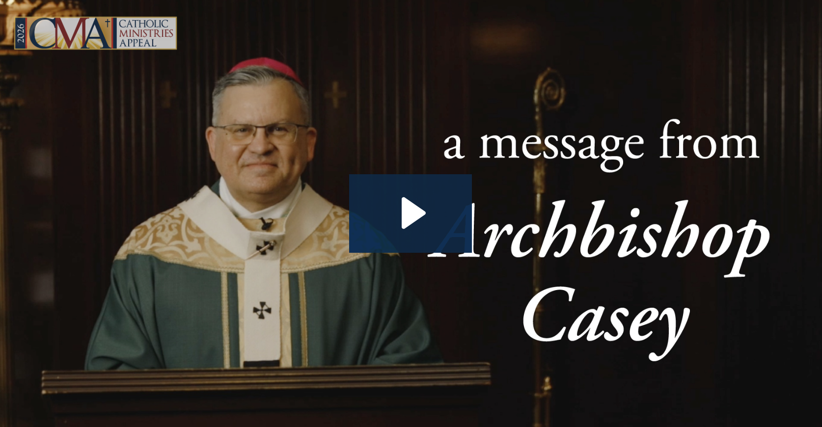 Catholic Ministries Appeal Homily