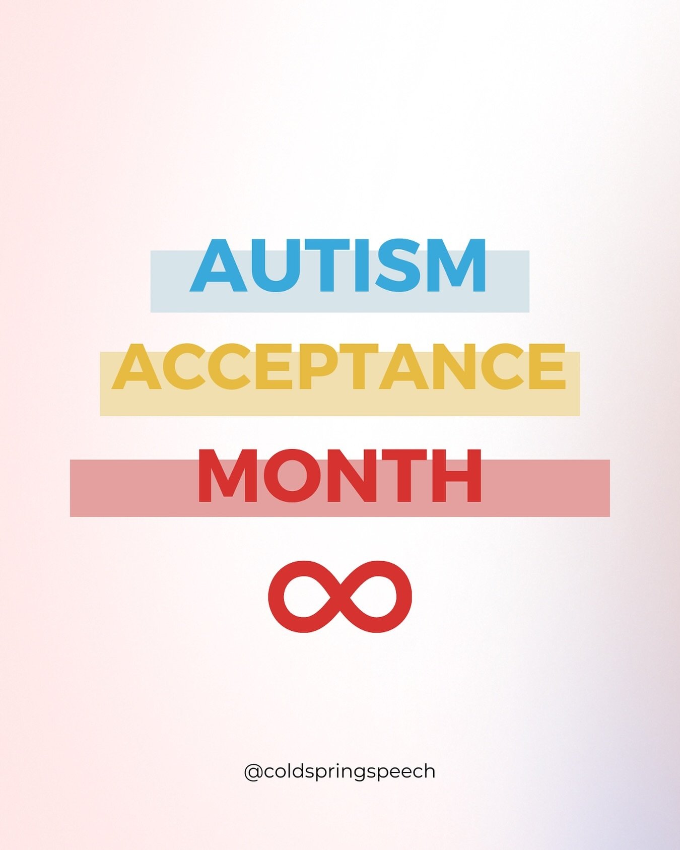 Celebrate Autism Acceptance Month with us! 

This month, we&rsquo;re focusing on creating a world where Autistic individuals feel valued and understood.

Previously known as Autism Awareness Month, this shift in name represents not just the need to b