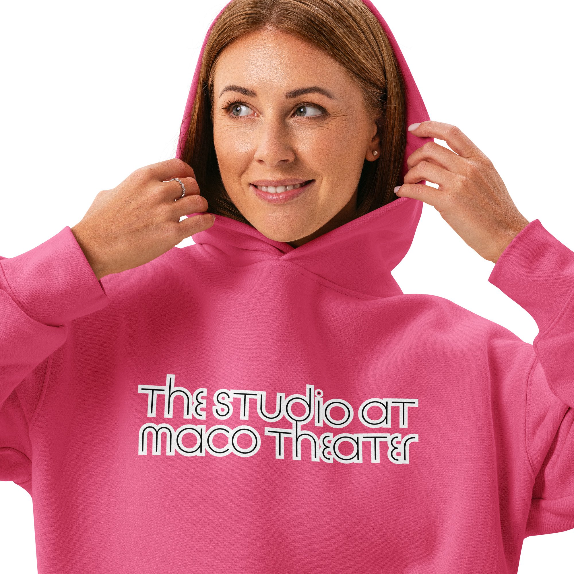 Women’s Relaxed Hoodie: The Studio at Maco Theater (4 Colors Available)