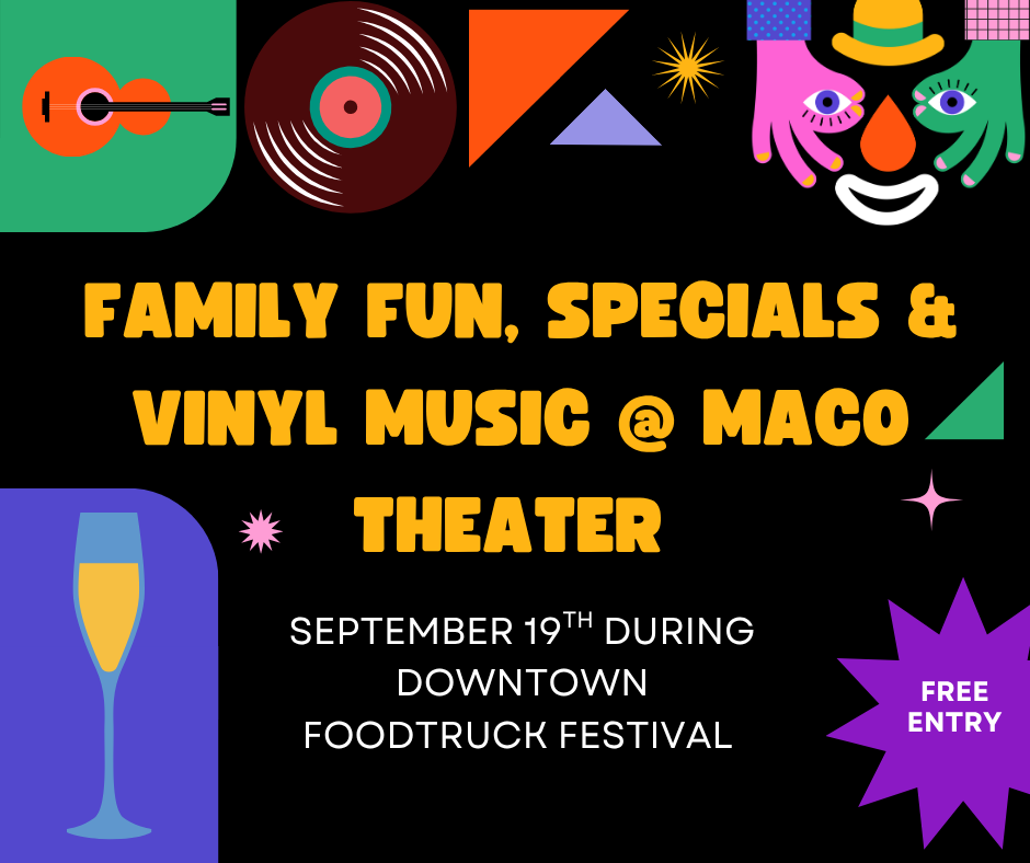 Family Fun, Specials, & Vinyl Music During Downtown Food Truck Festival